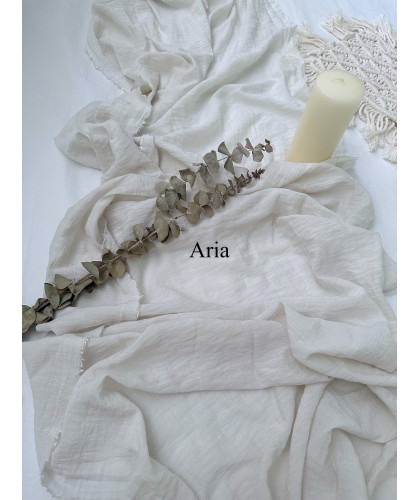 Cotton Silk Table Runner, Aria