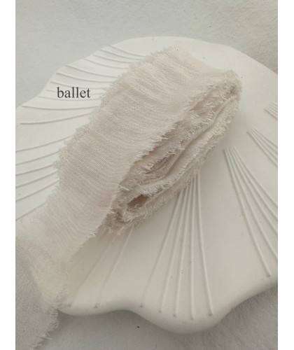 Cotton Silk Ribbon, Ballet