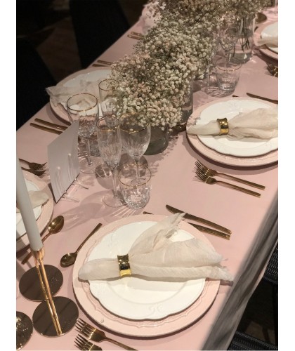 Table Runner, Champagne