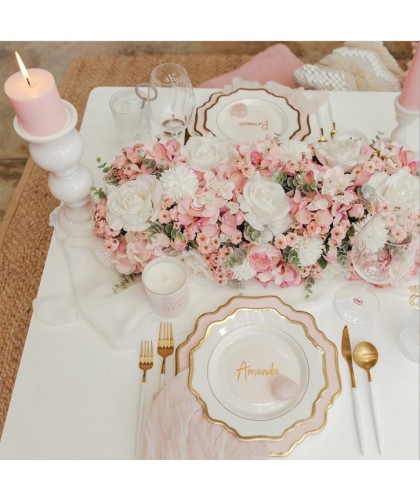 Table Runner, Blush