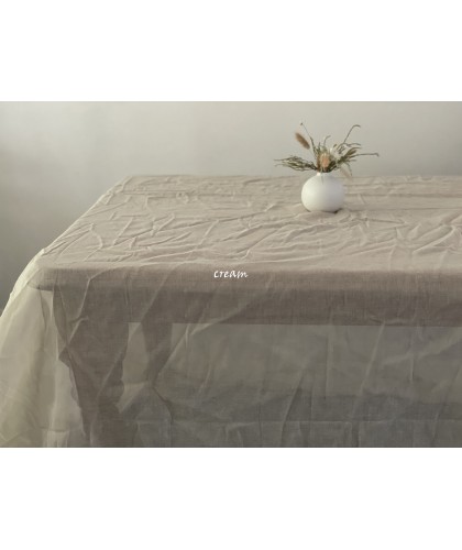 Table Clothes, Cream