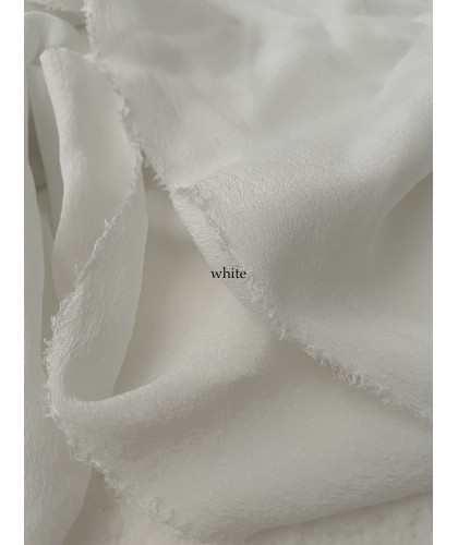Silk Ribbon, White