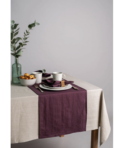 Table Runner, Plum