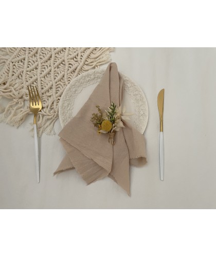 Stone Washed Cotton Napkins...