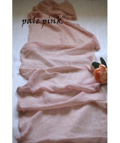 Table Runner, Pale Pink